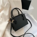 Dames handtas met slangenhuidpatroon M1387 4