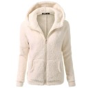 Dames harige hoodie 7