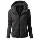Dames harige hoodie 4