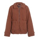 Dames harige jas J2325 9