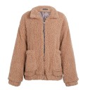 Dames harige jas J2325 10