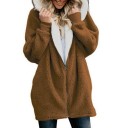 Dames harige sweatshirt P1621 10