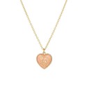 Dames hart ketting G821 5