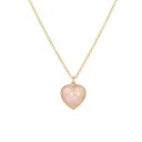 Dames hart ketting G821 3