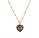 Dames hart ketting G821 2