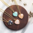 Dames hart ketting G821 1