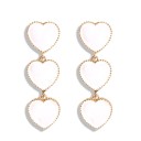 Dames hart oorbellen G918 22