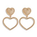 Dames hart oorbellen G918 14
