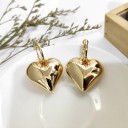 Dames hart oorbellen G918 2