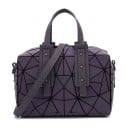 Dames holografische handtas en schoudertas Afneembare schouderband Geometrisch patroon Ritsluiting PVC en polyester 27 x 19 x 13 cm 2