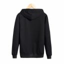 Dames hoodie met capuchon en kangoeroezak Opdruk op de borst Verstelbaar koord Ribgebreide manchetten en onderrand Katoen en polyester 4