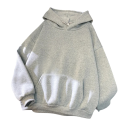 Dames hoodie met zakken Effen hoodie van zacht polyester Comfortabele casual bovenkleding in verschillende kleuren 5