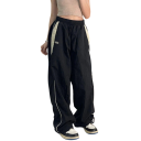 Dames joggingbroek Effen met strepen Met koord Materiaal polyester Comfortabele casual broeken voor dagelijks gebruik 6