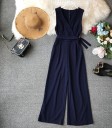 Dames jumpsuit met bandjes 6