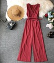 Dames jumpsuit met bandjes 2