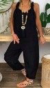Dames jumpsuit met bandjes 3