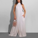 Dames jumpsuit met blote rug B822 1