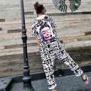 Dames jumpsuit met capuchon 1