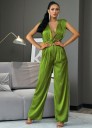 Dames jumpsuit met diepe halslijn A2547 3