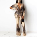 Dames jumpsuit met diepe halslijn B837 2