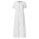 Dames jumpsuit met knopen A2916 1