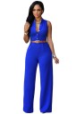 Dames jumpsuit met riem -J551 26