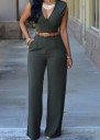 Dames jumpsuit met riem 12