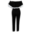 Dames jumpsuit met ruches A2899 2