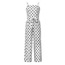 Dames jumpsuit met stippen en bandjes A2089 7