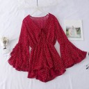 Dames jumpsuit met stippen 6