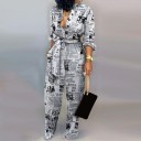 Dames jumpsuit met strik in de taille A1992 3