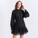 Dames kanten shirt en rok 7