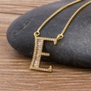 Dames ketting letter D90 5