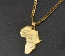 Dames ketting met Afrika 5