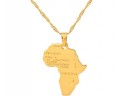 Dames ketting met Afrika 7