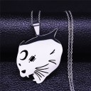 Dames ketting met hanger D192 7