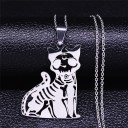 Dames ketting met hanger D192 9