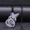 Dames ketting met hanger D192 10