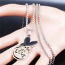 Dames ketting met hanger D192 3