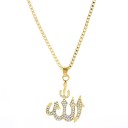 Dames ketting met hanger D293 7