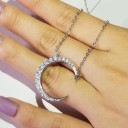 Dames ketting met hanger D417 16