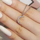 Dames ketting met hanger D417 22