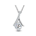 Dames ketting met hanger D417 7