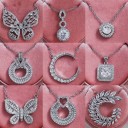 Dames ketting met hanger D417 1