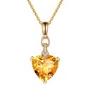 Dames ketting met hanger D438 4