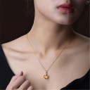 Dames ketting met hanger D438 2