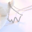 Dames ketting met hanger D633 2