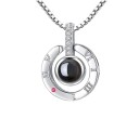 Dames ketting met hanger D657 2