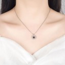 Dames ketting met hanger D657 4