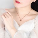 Dames ketting met hanger D657 5